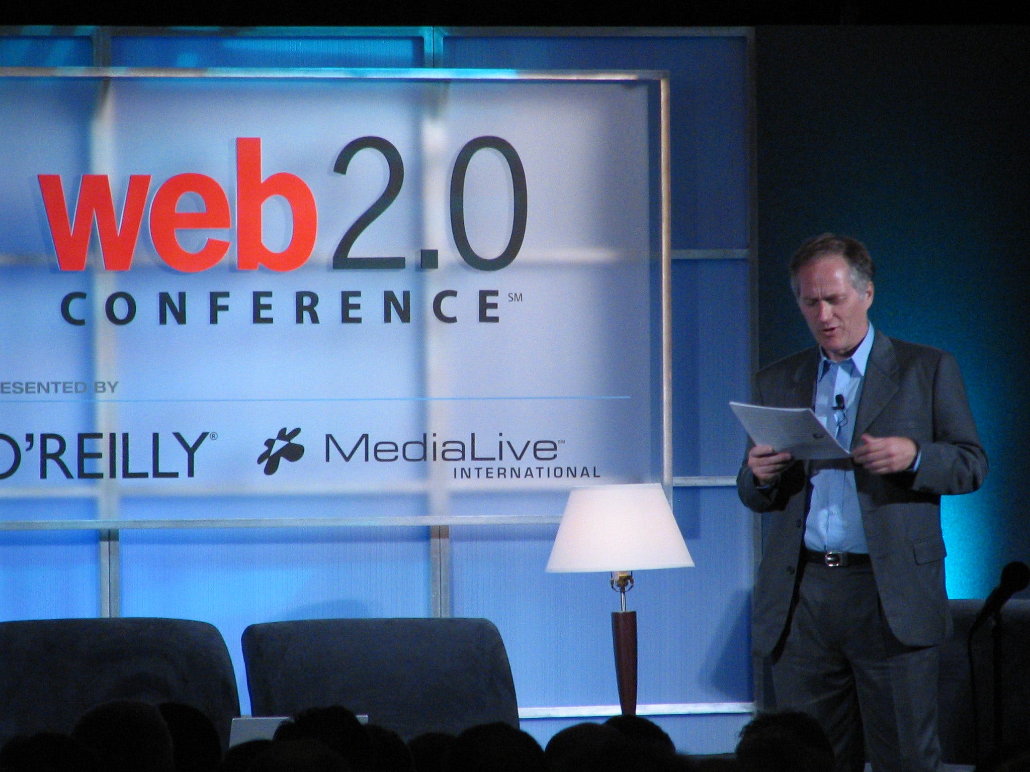 Tim O’Reilly at the Web 2.0 Conference 2005