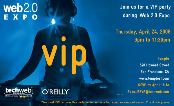VIP O'Reilly Party