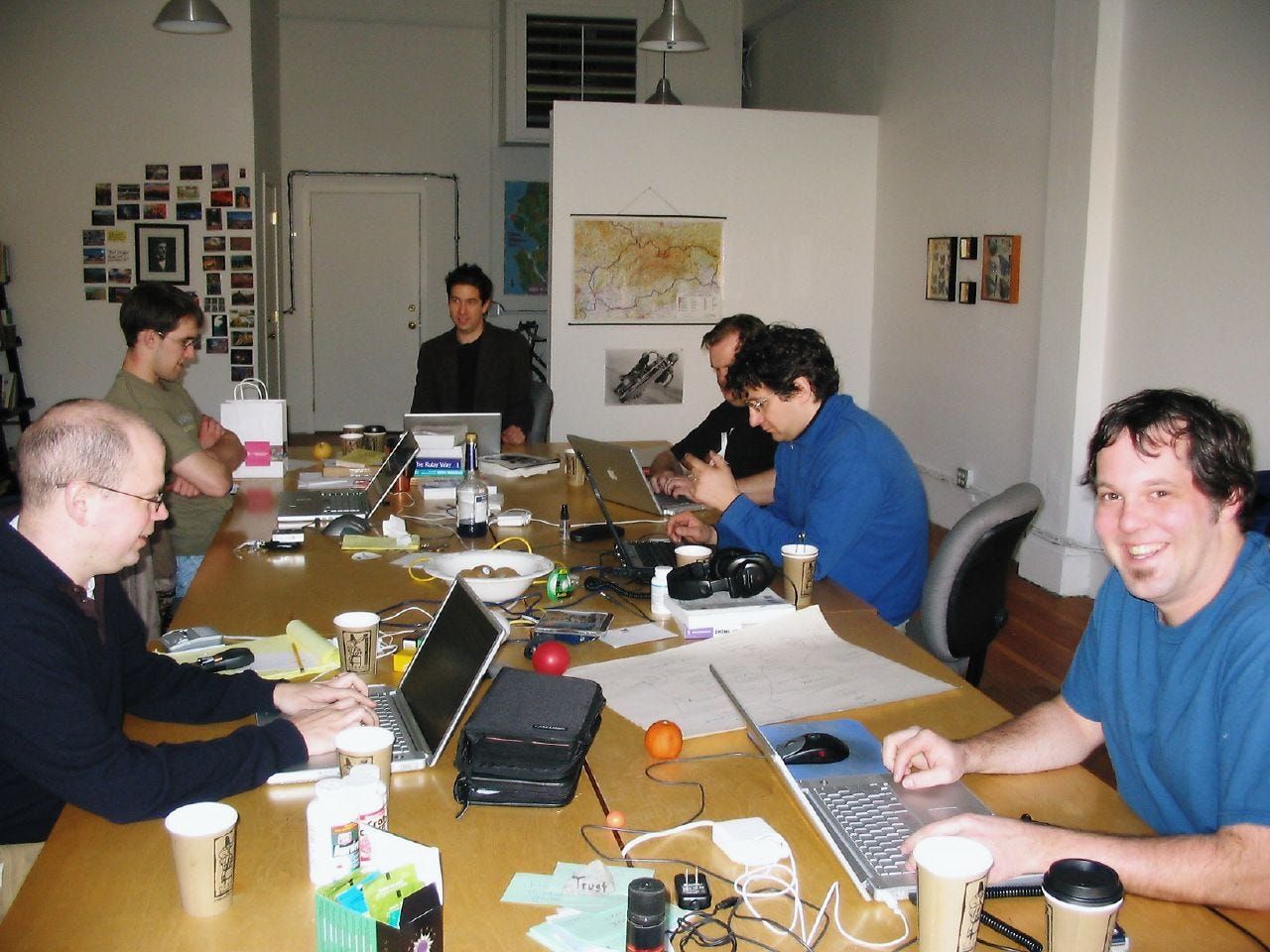 The Robot Co-op office, January 2006