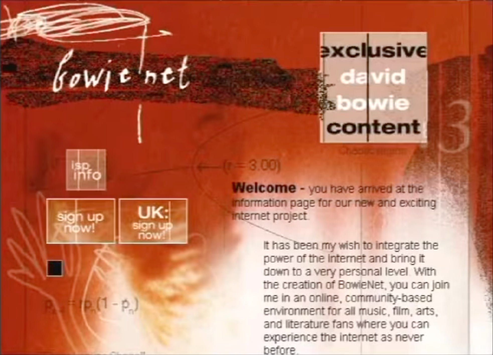 BowieNet screenshot