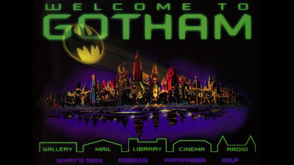 1995: From Batman Forever’s cinematic design to HTML tables