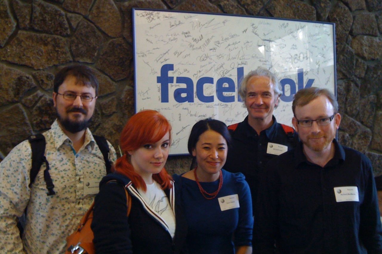 Photo of Marshall Kirkpatrick, Jolie O’Dell, Dana Oshiro, Bernard Lunn, Richard MacManus