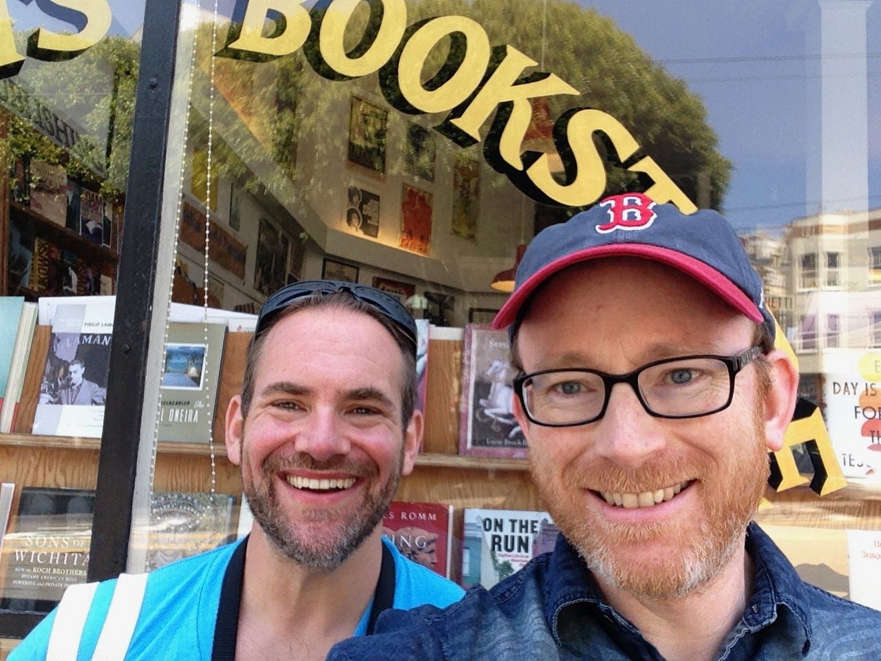Owen Thomas and Richard MacManus, May 2014